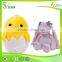 safety stuffed mini toy 8cm plush emoji keychain