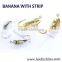 Japan hook different weight wholesale banana with strip tungsten ice fishing jigs