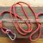 Recycled Climbing Rope & Carabiner Dog Leash - Red