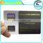 CR80 Credit Card Size Tranparent Translucent Plastic Cards