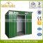 Double Sliding Door Shed/Garden Shed 4' x 8' with free garden bed