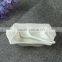 Hot selling wholesale white ceramic bowl, cheap salad bowl,3 bowls with 3 spoons pvc box