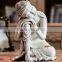 Hand carved resin sleeping Buddha statue