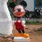 Micky Mouse and Donald Duck Fiberglass Statue