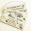 Decorative diy kids door plate,home deco wood doorplate