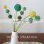 Home Decor Decorating Floral Arrangement Wool Felt Pom