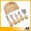 LFGB Wooden Handle Stainless Steel Cheese Knife