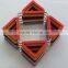 High quality multi-function metal silicone trivet for pot/dish