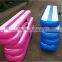 High Quality DWF Pink Or Blue Color Inflatable Air Mat / Inflatable Air Gymnastics Balance Beam For Sale