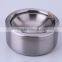 portable rotate stainless steel ashtray round fancy