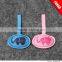 Double-sided woven zipper puller