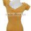 pullover sweater v neck seamles women tops clothes