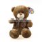 Soft plush bear toy hot selling stuffed animals brown toy bear