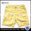 Sea Sunshine Board Shorts For Youth Swim Trunk With Zip Fly Inner Drawcord Customizable Printed Inner Labelling Surfing Short