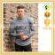 Cotton spandex crew neck long sleeve slim fit gym t shirt