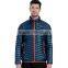 Custom logo ultralight down goose feather jacket for men