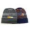2016 fashion knitted cap hat,acrylic wool cap hat,stripe cap hat