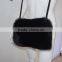 SJ724-01 Black Fur Hot Sale High Quality Fox Hand Warmers
