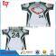 Lastest baseball t-shirt design 2016 Sublimation custom baseball tops/jersey