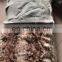 100%Natural color rabbit fur pelt plate snake pattern rabbit fur plate China Bulk