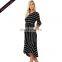 2017 Fashion Clothing Half Sleeves Latest Western Dress Patterns For Ladies