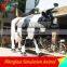 Theme Park Animal Sculpture Resin Cow Life Size Fiberglass Cow