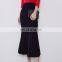 OEM Maxi Winter Fashion Designer Ladies Black Long Skirts For Women