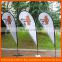 Hotsale Feather Advertising outdoor flying banner