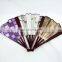 High quality 26cmL fabric bamboo folding fan