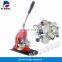 Popular mini high quality round handed button making machine
