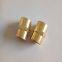 brass female nipple F3/8xF1/2 , BSP ,BSPT,NPT,G,ZG thread adaptor