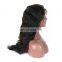 Raw unprocessed hair lace front wig in body wave 9A grade Indian human virgin hair wholesale price