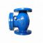 DIN ductile cast iron flanged end swing check valve