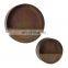 Decorative Hanging Planters Corten Steel Circle Wall Pocket