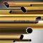 brass tubes used for bathroom and kitchen