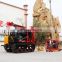 Crawler type DTH borehole drilling rig geotechnical drilling rig price