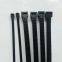 300*3.6mm Reusable New-type black white cable ties