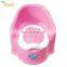 Plastic Baby Bathtub Set 9 PCS with Bottle Drying Rack Potty Basket