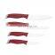 Wholesale money plastic handle multi color ceramic fruit knives