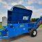 Tractor pto driven straw grass bale shredder corn silage grinding machine for cattle feed