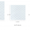 Thickened eco-friendly Degradable table cloth 5pcs