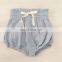 Toddler Girl Muslin Paperbag Shorts Summer Shorts Baby Bloomer Shorts