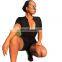2020 Hot Wholesale Women's Sexy Zipper Stand Collar Skinny Jumpsuit