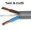 Outdoor PVC Electric Wire 3x4mm2 22 AWG Building Wire Copper THHN Wire