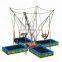 other amusement park products 4 in 1 bungee trampoline for children