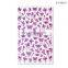 Popular Special Pattern Nail Stickers Custom Nail Wraps 3d Art Butterfly Designers Nail Stickers