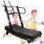 training commercial treadmills body strong low noise for HIIT exercise running machine Curved treadmill & air runner