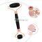 Handheld natural jade stone single roll neck facial slimming massager roller