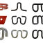 Track Clips, Tension Clips, Spring Clips Rail Clips for Railroad Fastening System Manufacturer