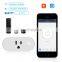 Tuya smart socket WiFi switch timing plug voice control socket US standard socket with battery detection